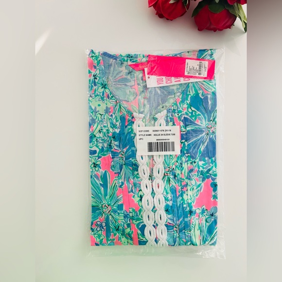 Lilly Pulitzer Hollie 3/4 sleeve tunic dress - Picture 6 of 7